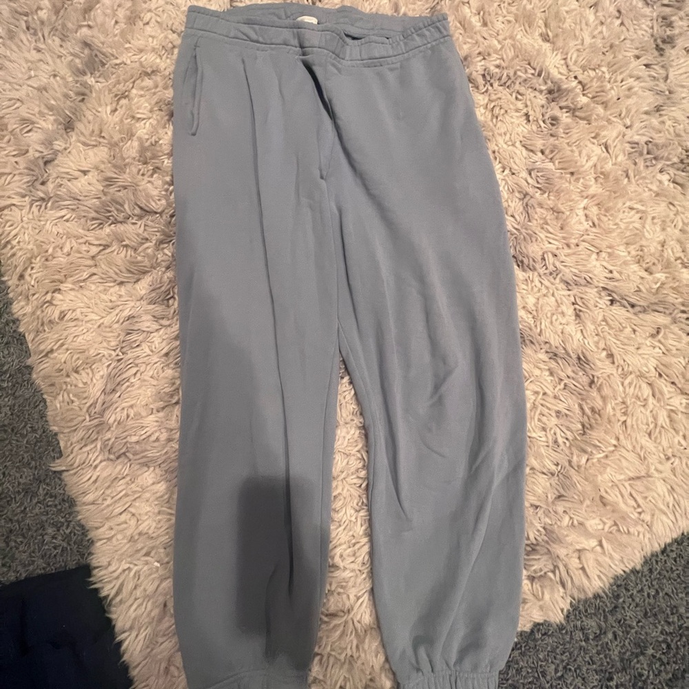Blue Aritzia sweatpants